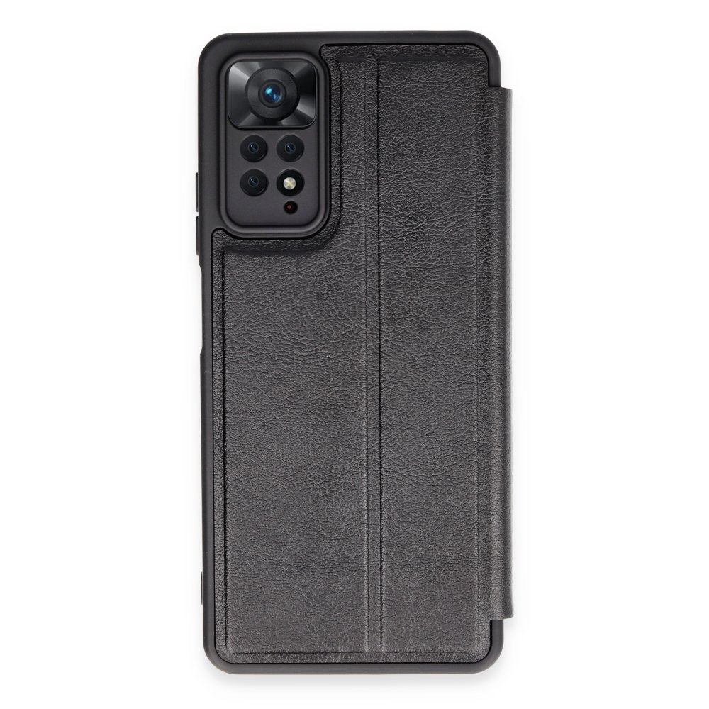 Newface Xiaomi Redmi Note 12 Pro 4G Kılıf Flip Cover - Siyah