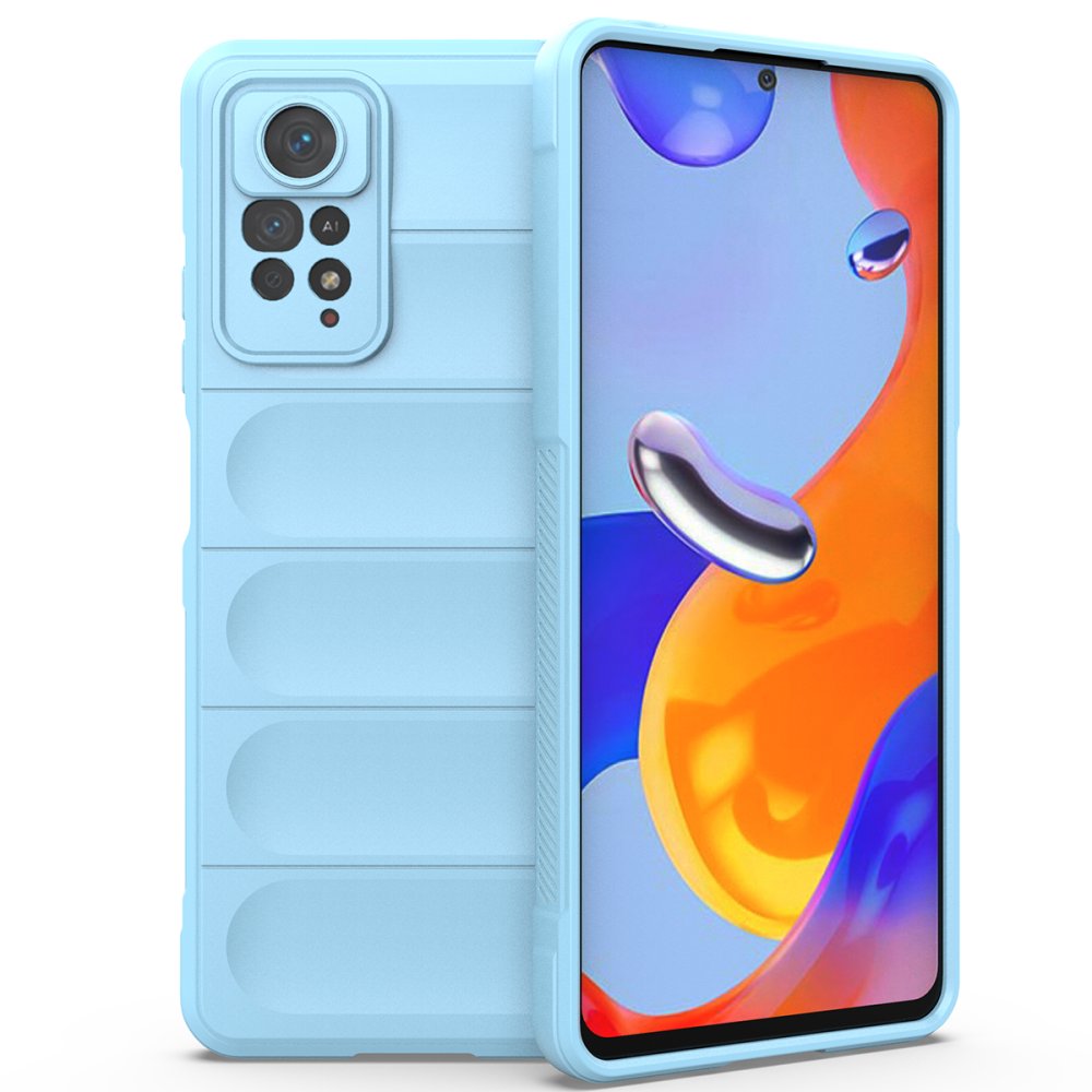 Newface Xiaomi Redmi Note 12 Pro 4G Kılıf Optimum Silikon - Sky Blue