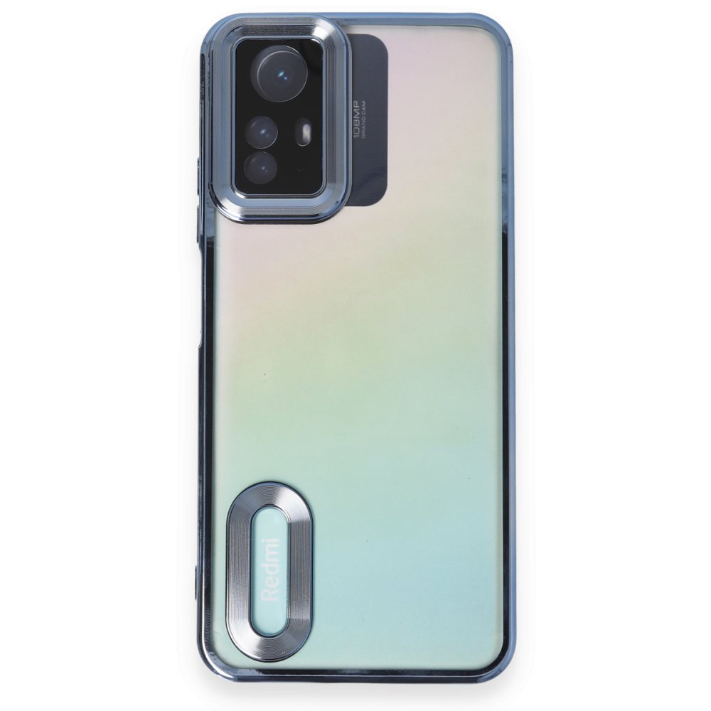 Newface Xiaomi Redmi Note 12S Kılıf Slot Silikon - Sierra Blue