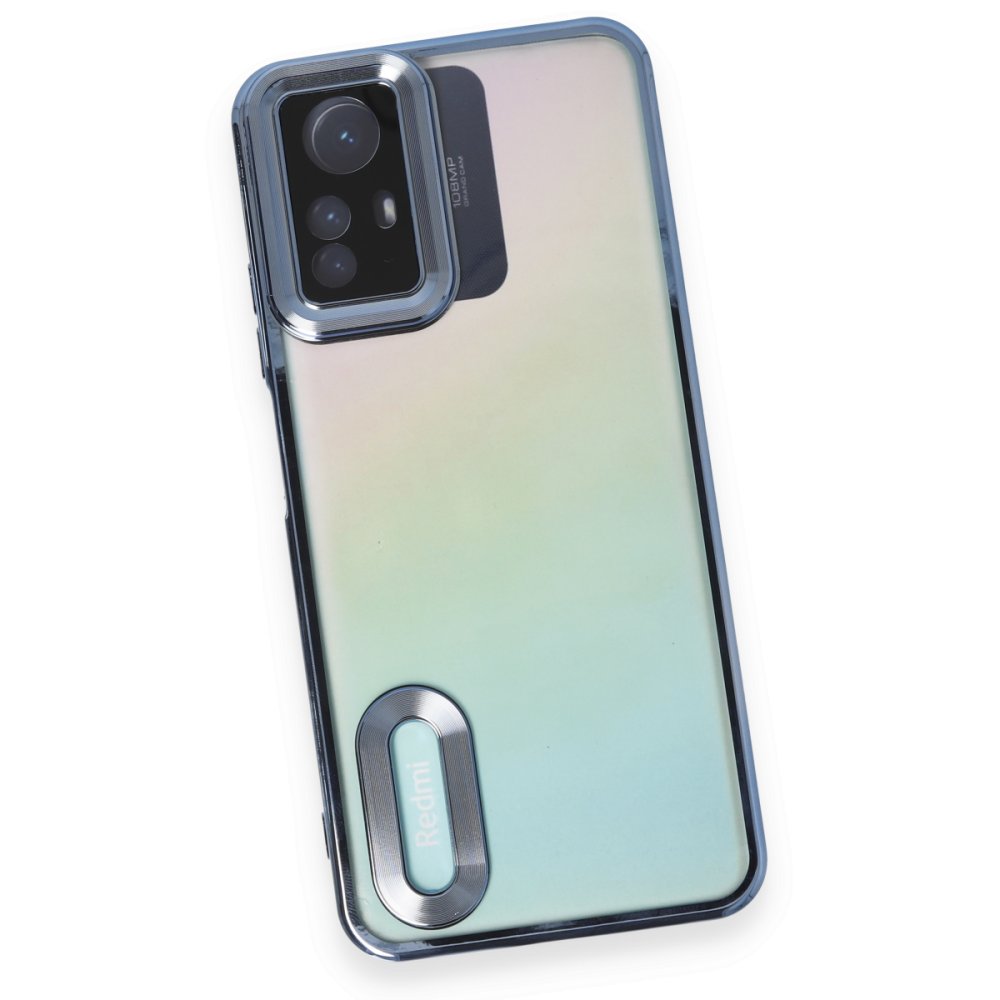 Newface Xiaomi Redmi Note 12S Kılıf Slot Silikon - Sierra Blue