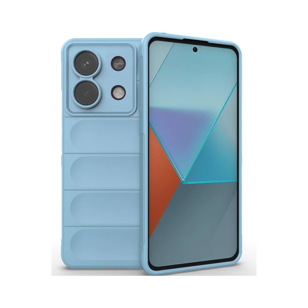 Newface Xiaomi Redmi Note 13 Pro 5G Kılıf Optimum Silikon - Sky Blue