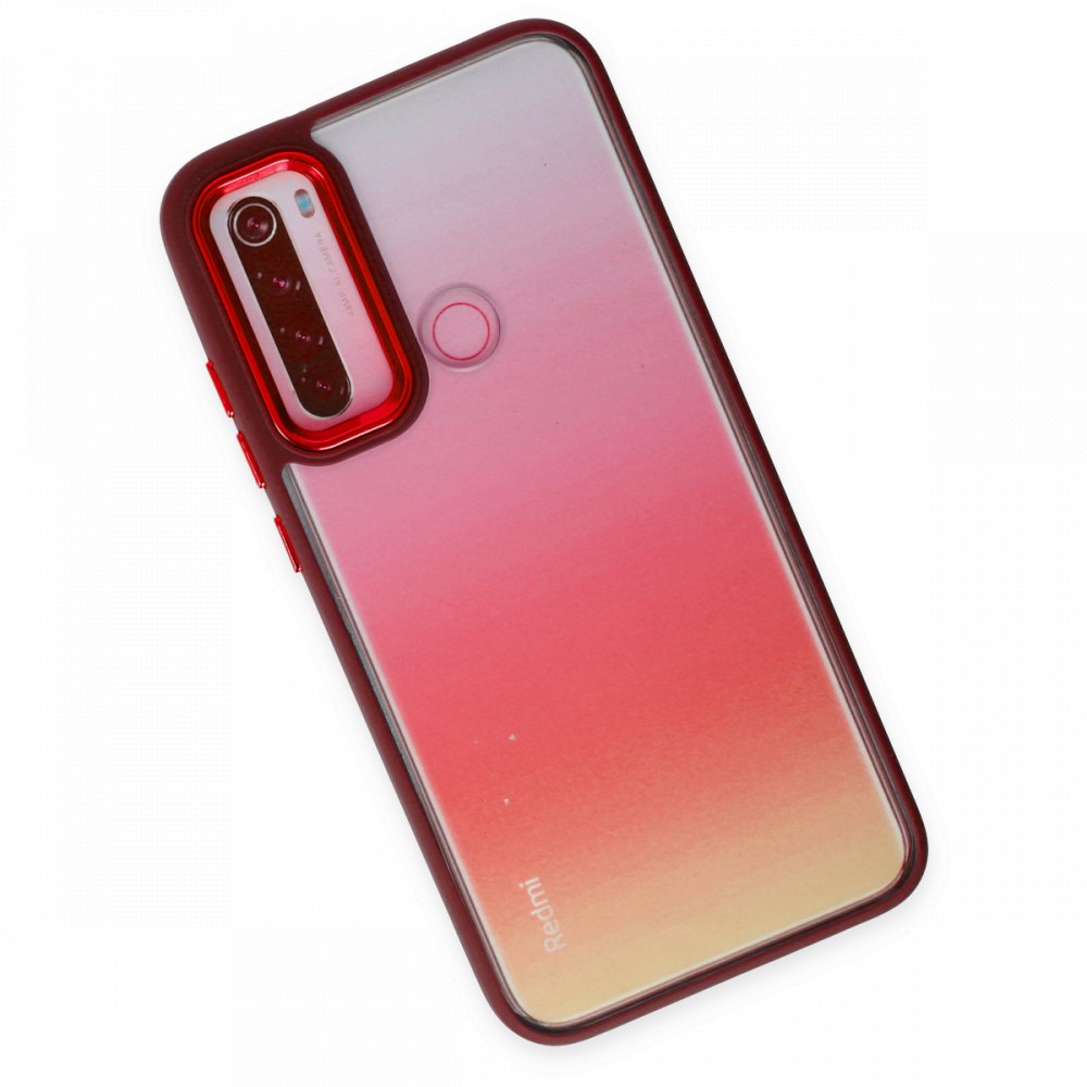 Newface Xiaomi Redmi Note 8 Kılıf Dora Kapak - Kırmızı