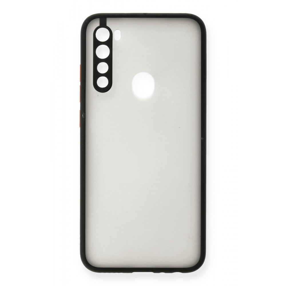 Newface Xiaomi Redmi Note 8 Kılıf Montreal Silikon Kapak - Siyah