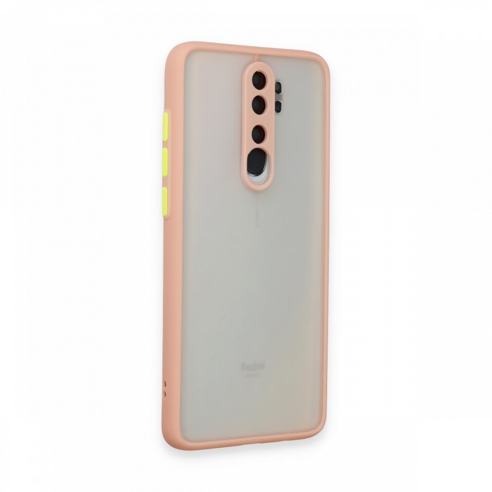 Newface Xiaomi Redmi Note 8 Pro Kılıf Montreal Silikon Kapak - Pembe