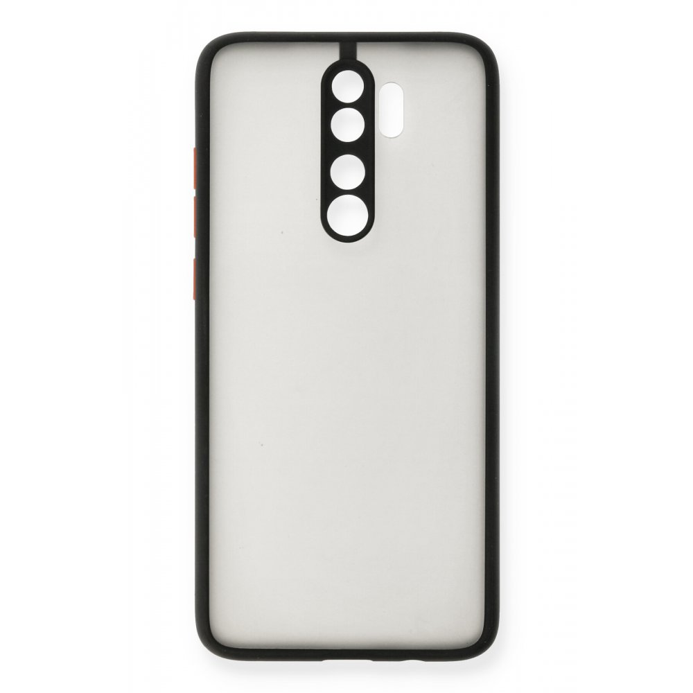 Newface Xiaomi Redmi Note 8 Pro Kılıf Montreal Silikon Kapak - Siyah