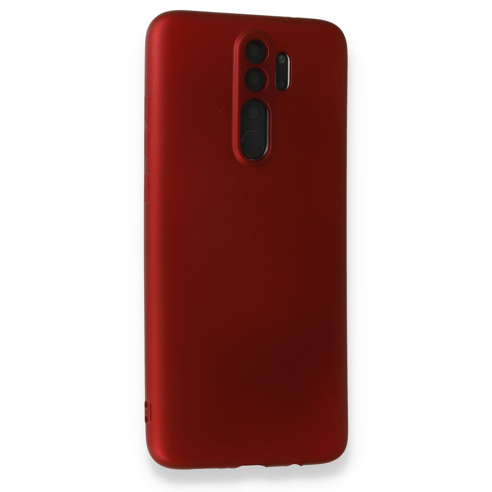 Newface Xiaomi Redmi Note 8 Pro Kılıf First Silikon - Bordo