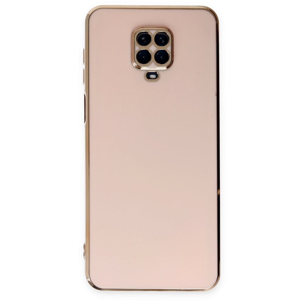 Newface Xiaomi Redmi Note 9 Pro Kılıf Volet Silikon - Pembe