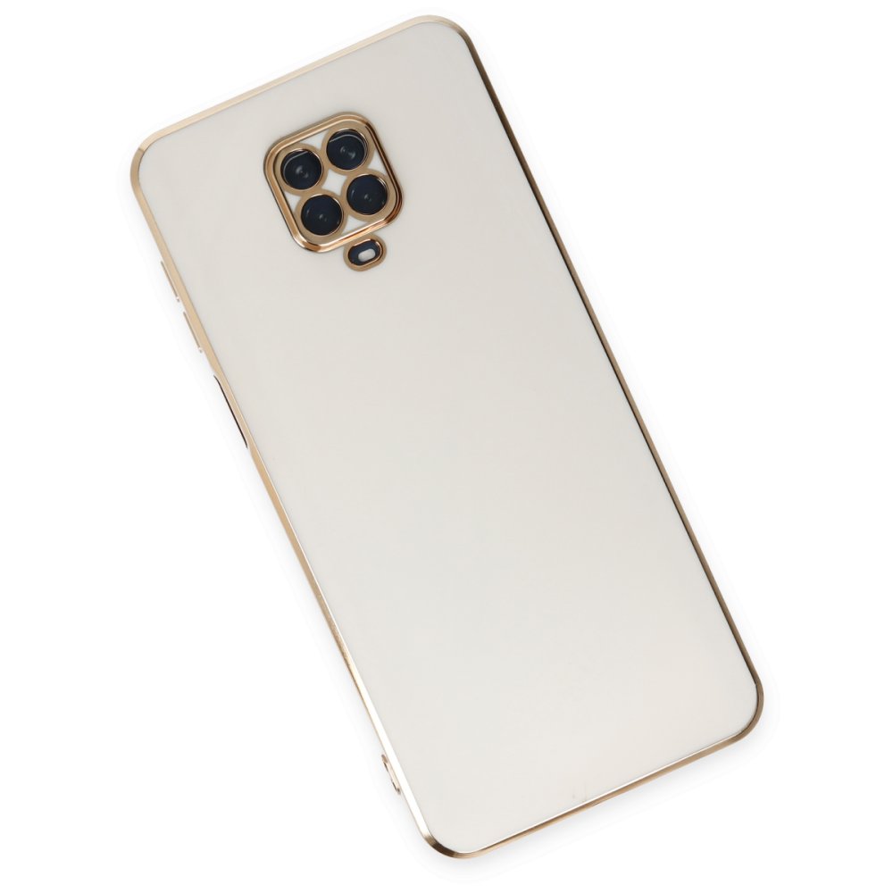 Newface Xiaomi Redmi Note 9S Kılıf Volet Silikon - Beyaz