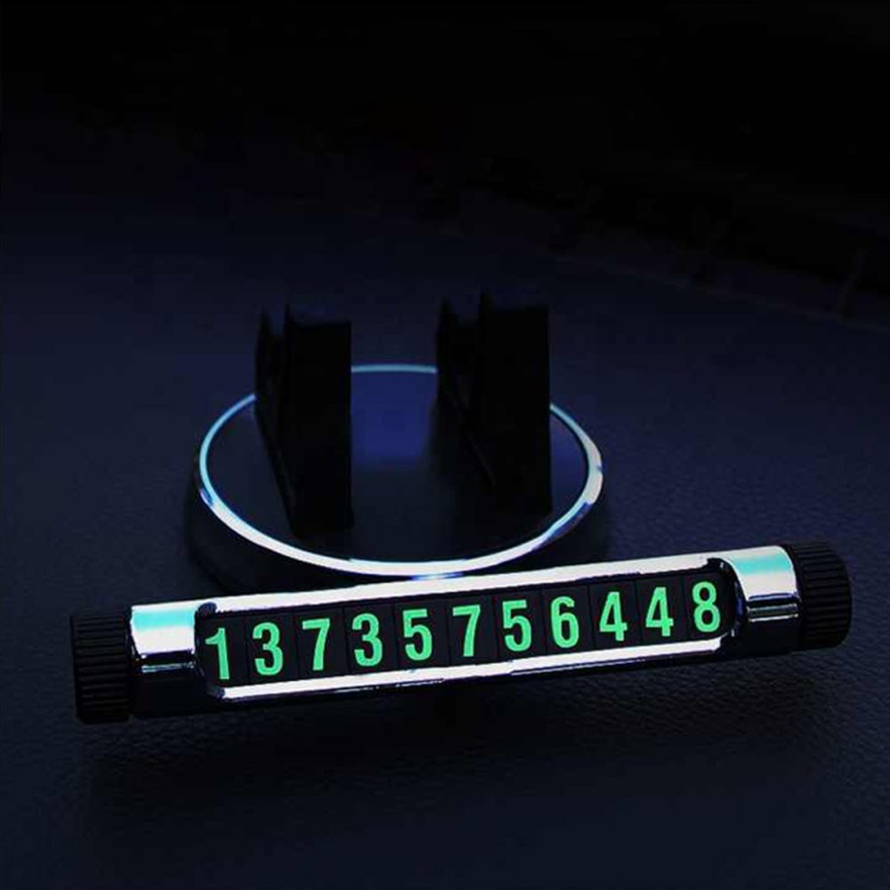 Newface XY-168 Car Hud Numaratörlü Yapışkanlı Araç Tutucu - Gümüş