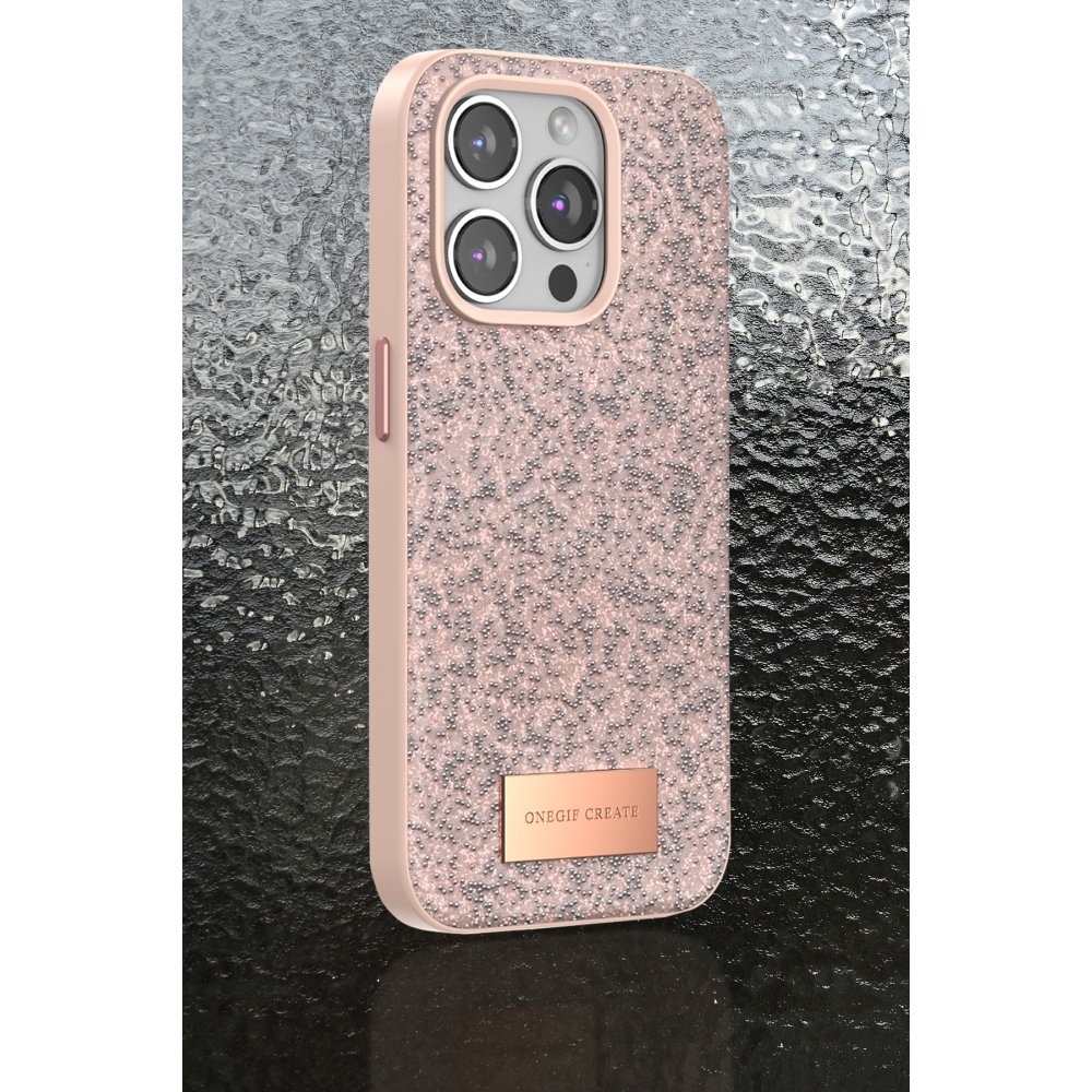 Onegif iPhone 11 Bright Simli Kapak - Derin Mor