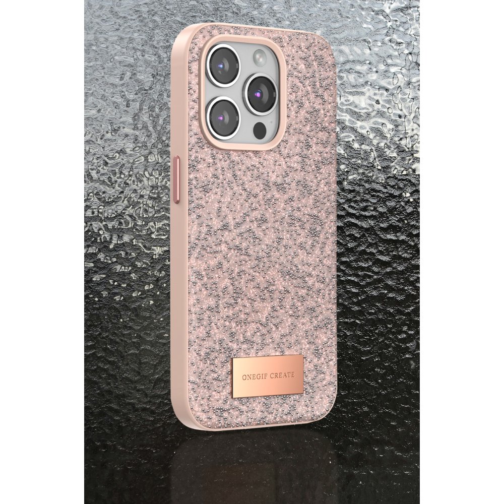 Onegif iPhone 11 Bright Simli Kapak - Gold