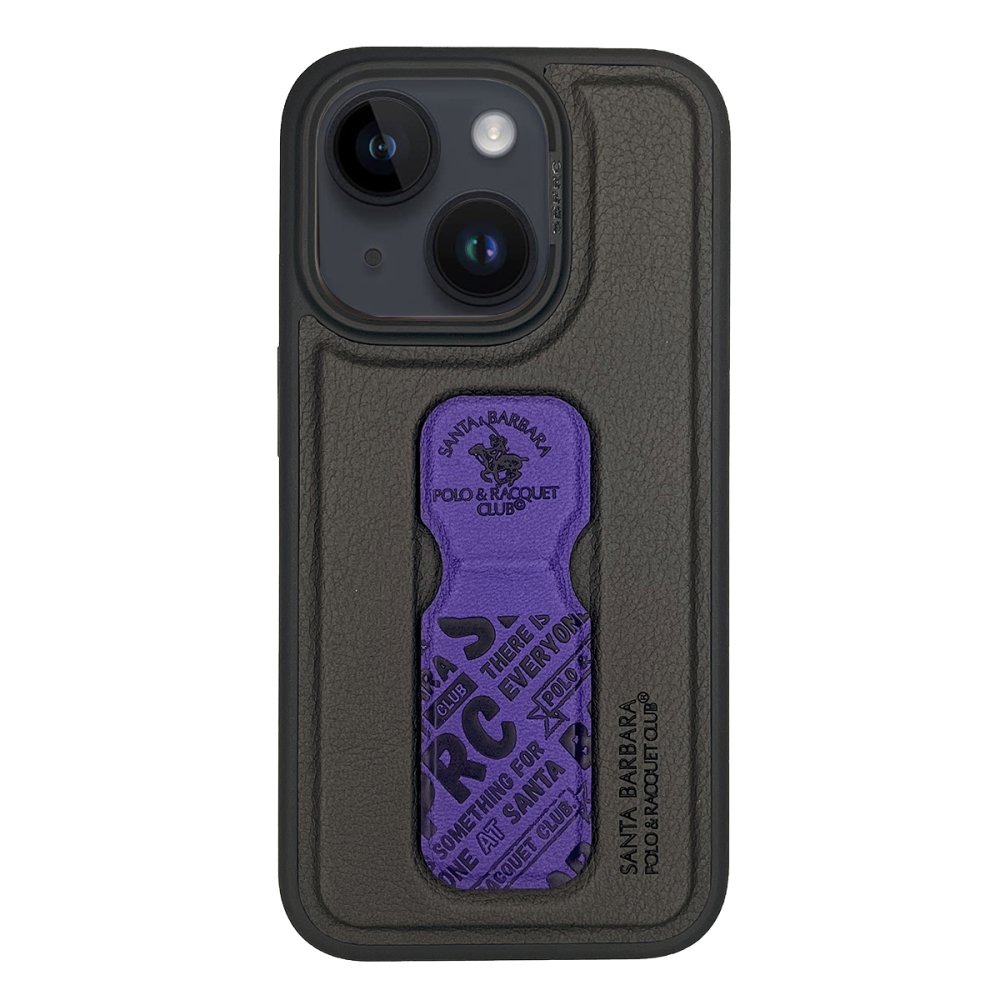 Santa Barbara Polo Racquet Club iPhone 15 Blaise Stand Kapak - Mor