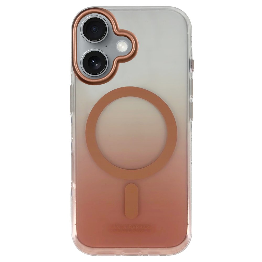 Santa Barbara Polo Racquet Club iPhone 16 Augus Magsafe Kapak - Rose Gold