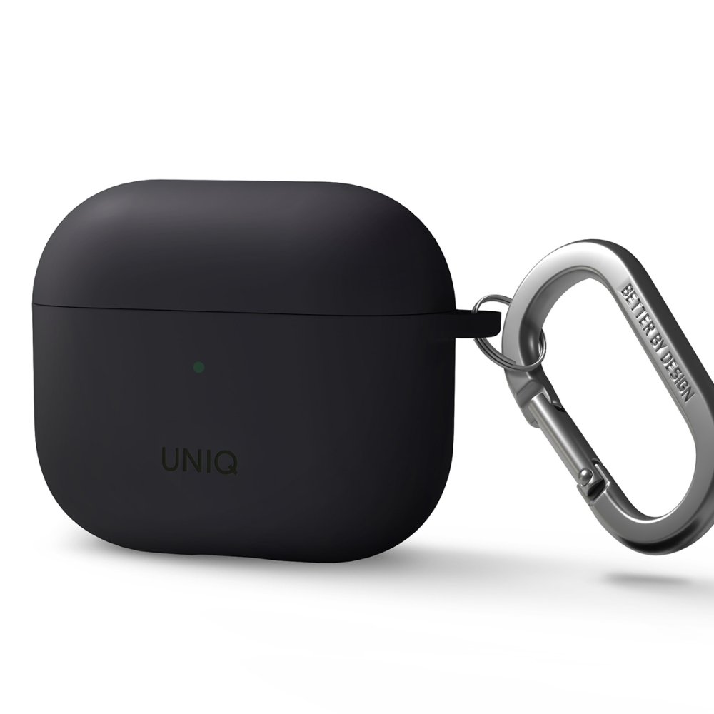 Uniq Airpods 3 (3.nesil) Nexo Silikon Kılıf - Koyu Gri