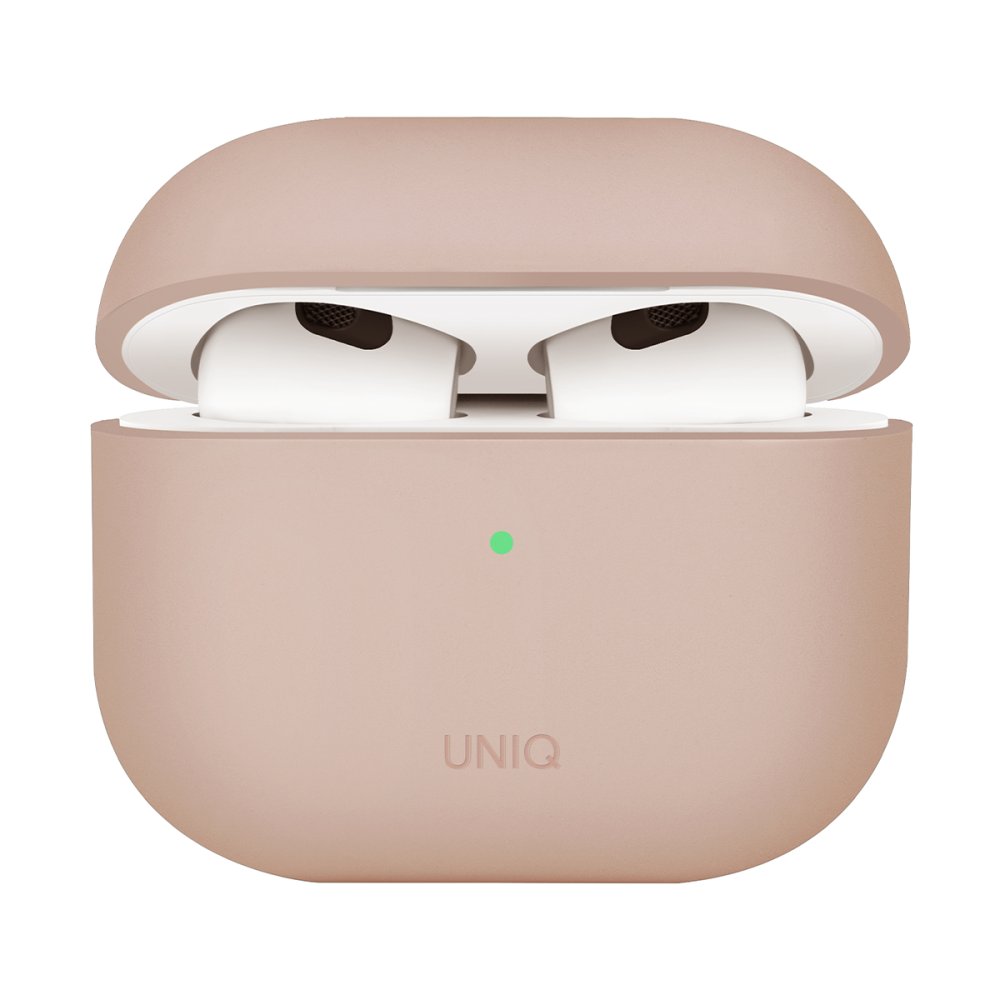 Uniq Airpods 4 (4.nesil) Lino Silikon Kılıf - Pembe