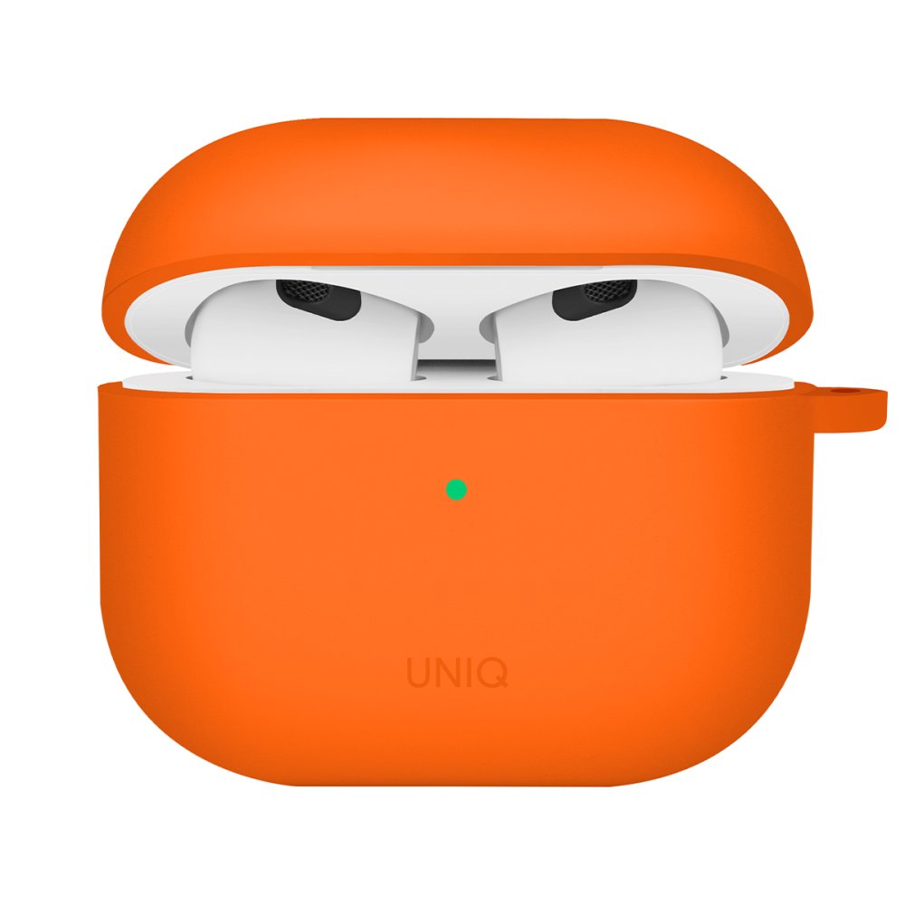 Uniq Airpods 4 (4.nesil) Nexo Silikon Kılıf - Turuncu