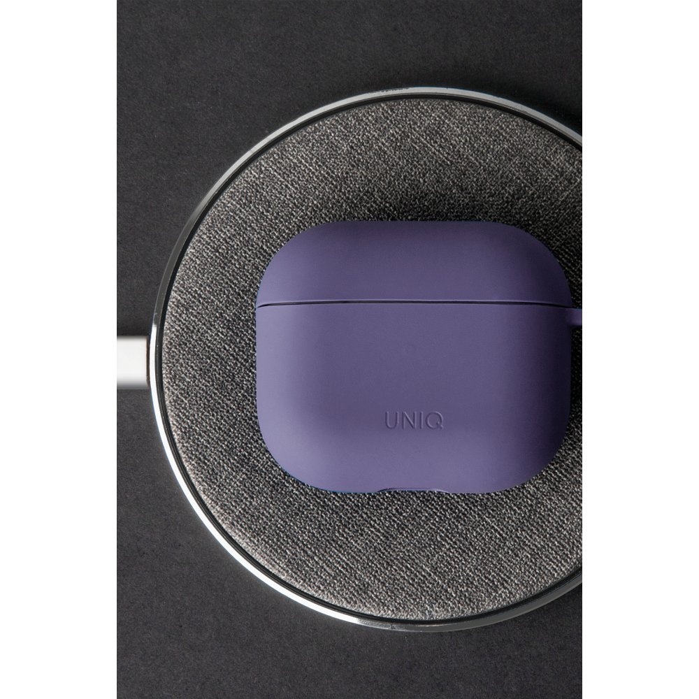 Uniq Airpods Pro 2 (2.nesil) Nexo Silikon Kılıf - Siyah