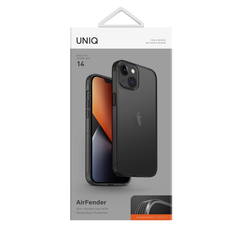 Uniq iPhone 14 Air Fender Kapak - Füme