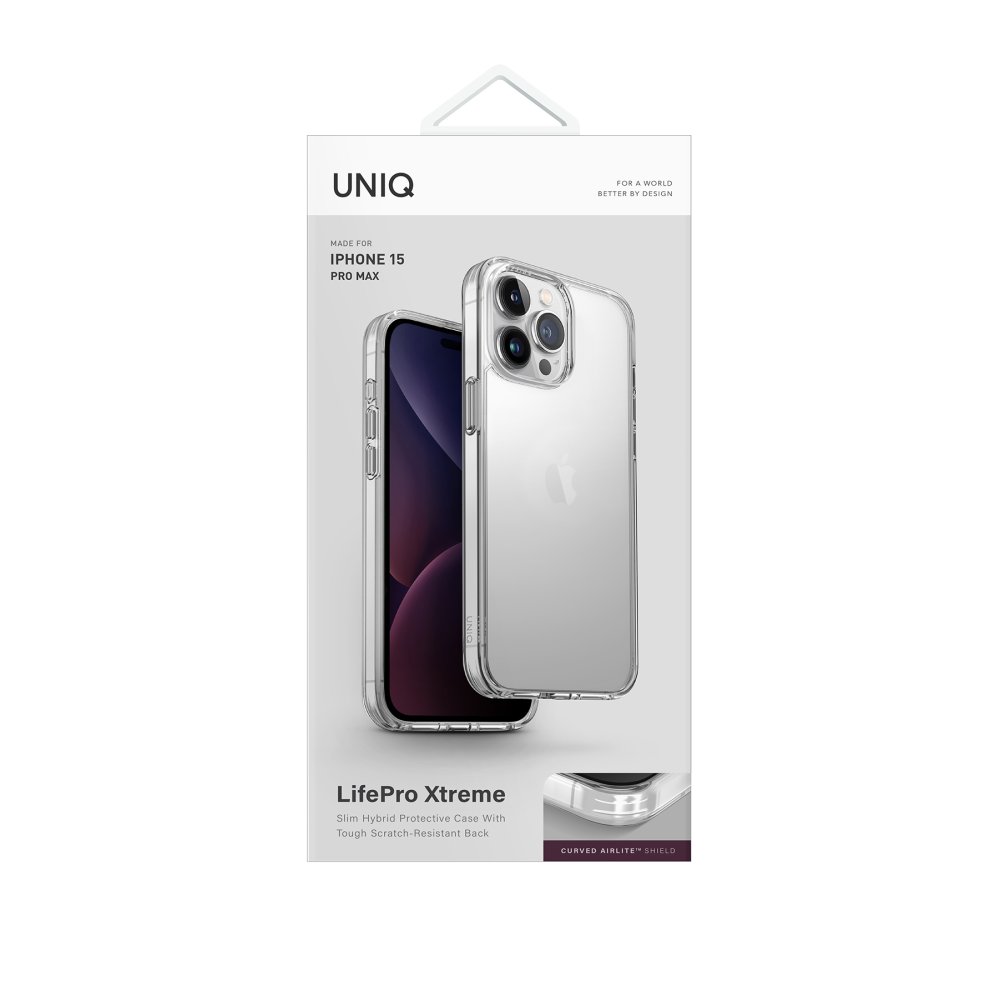 Uniq iPhone 14 Pro Max LifePro Xtreme Kapak - Şeffaf