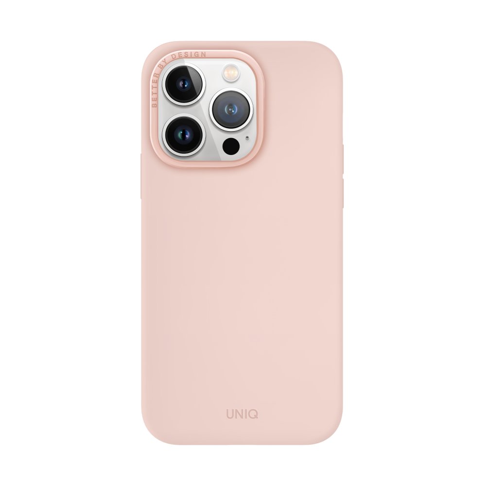 Uniq iPhone 14 Pro Max Lino Hue Magsafe Kapak - Pembe