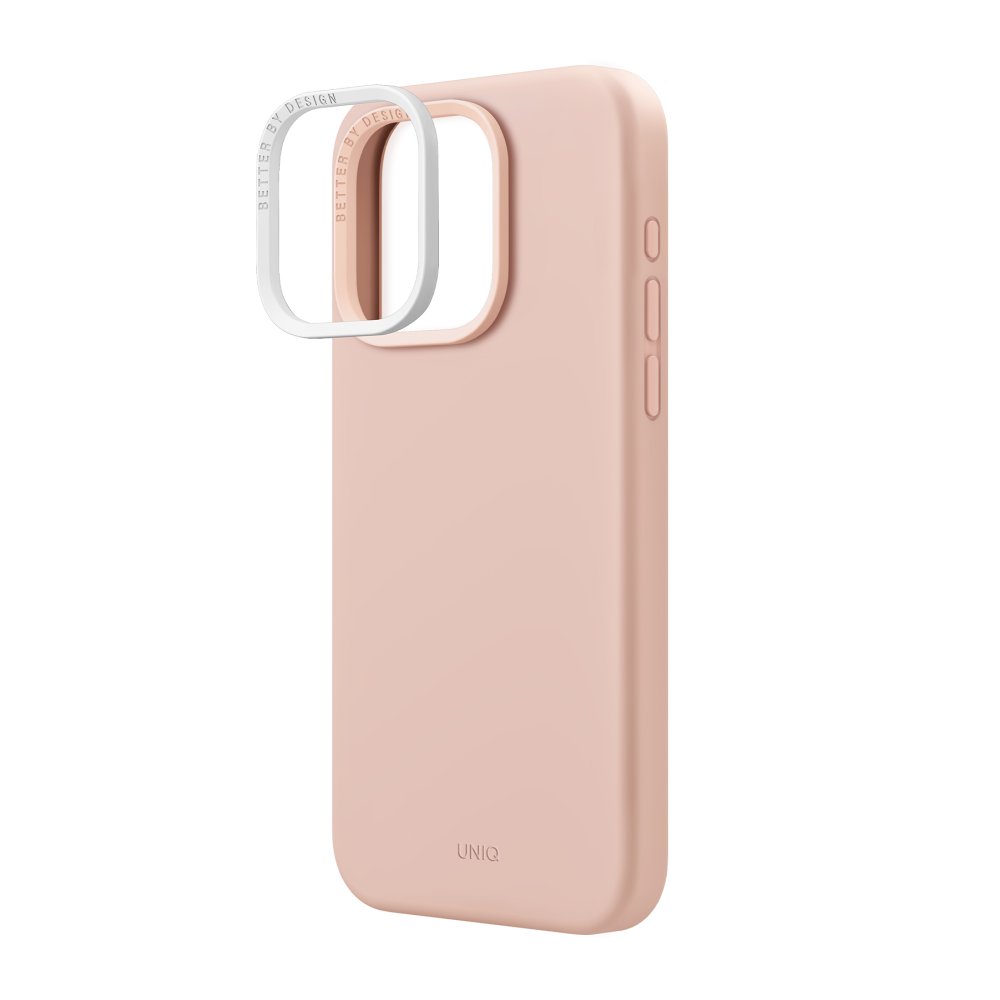 Uniq iPhone 14 Pro Max Lino Hue Magsafe Kapak - Pembe