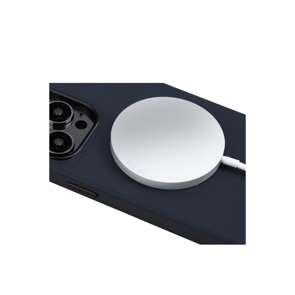 Uniq iPhone 15 Pro Lyden Magsafe Deri Kapak - Titan Gri