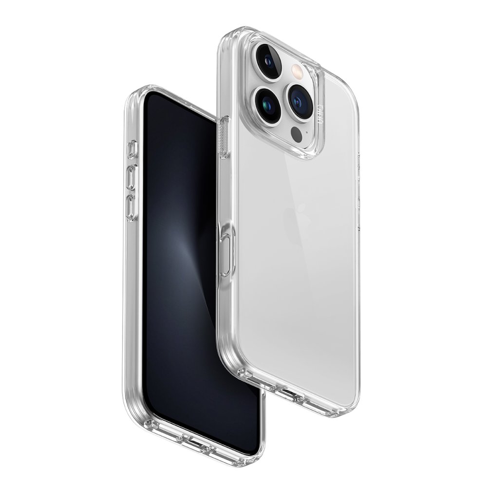 Uniq iPhone 16 Pro Air Fender Kapak - Şeffaf