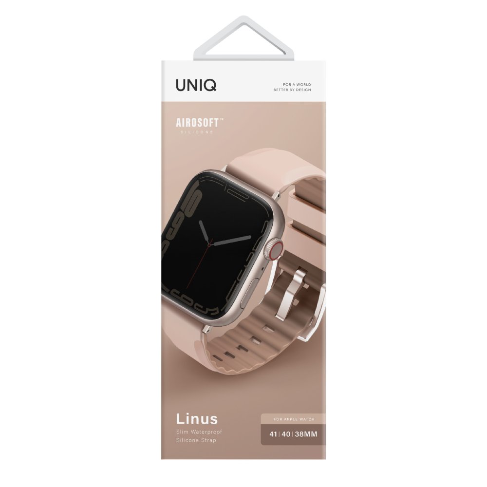 Uniq Watch 40mm Linus Airosoft Silikon Kılıf - Pembe