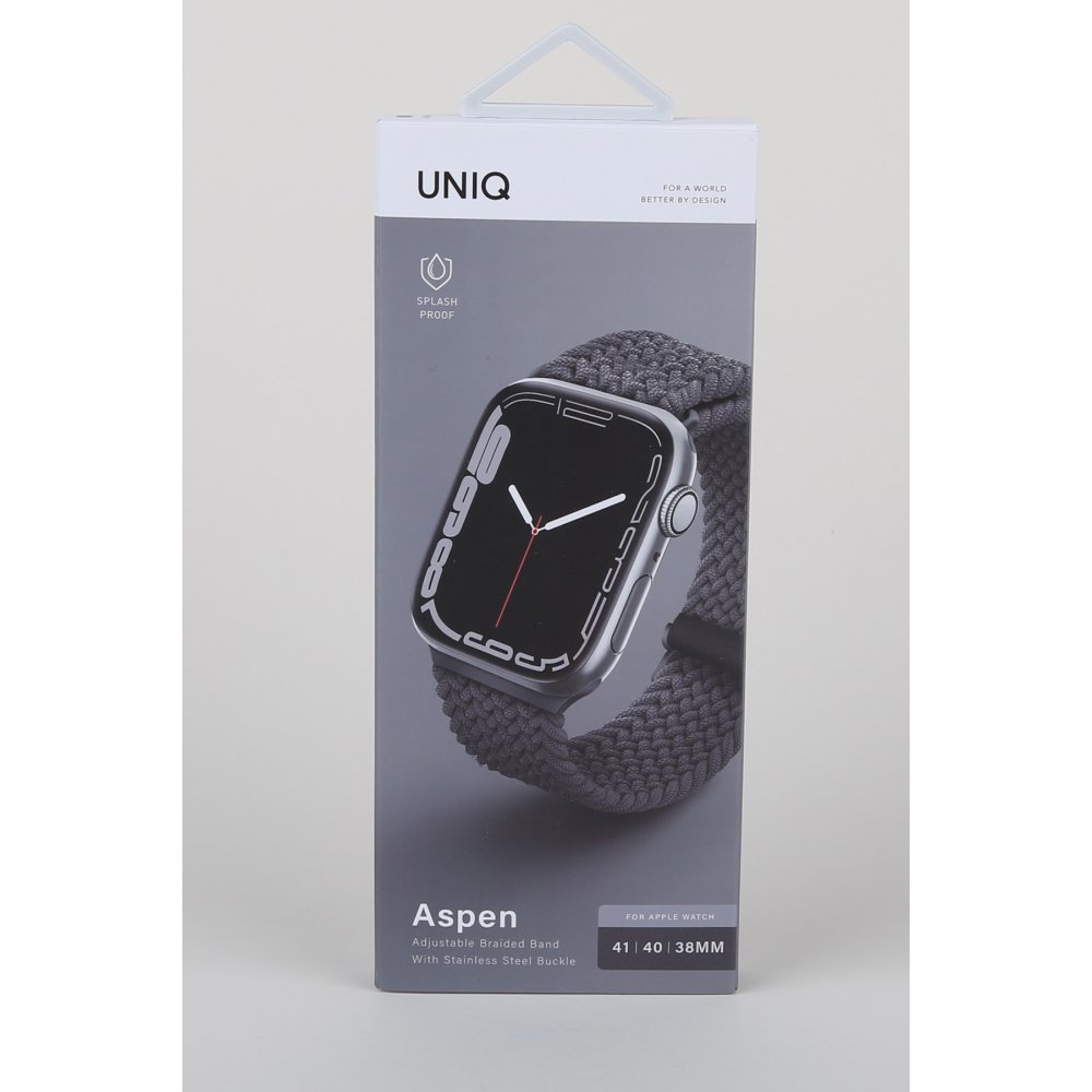 Uniq Watch 42mm Aspen Örgülü Kordon - Gri