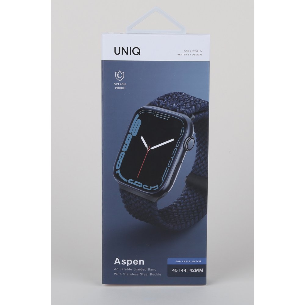 Uniq Watch 42mm Aspen Örgülü Kordon - Mavi