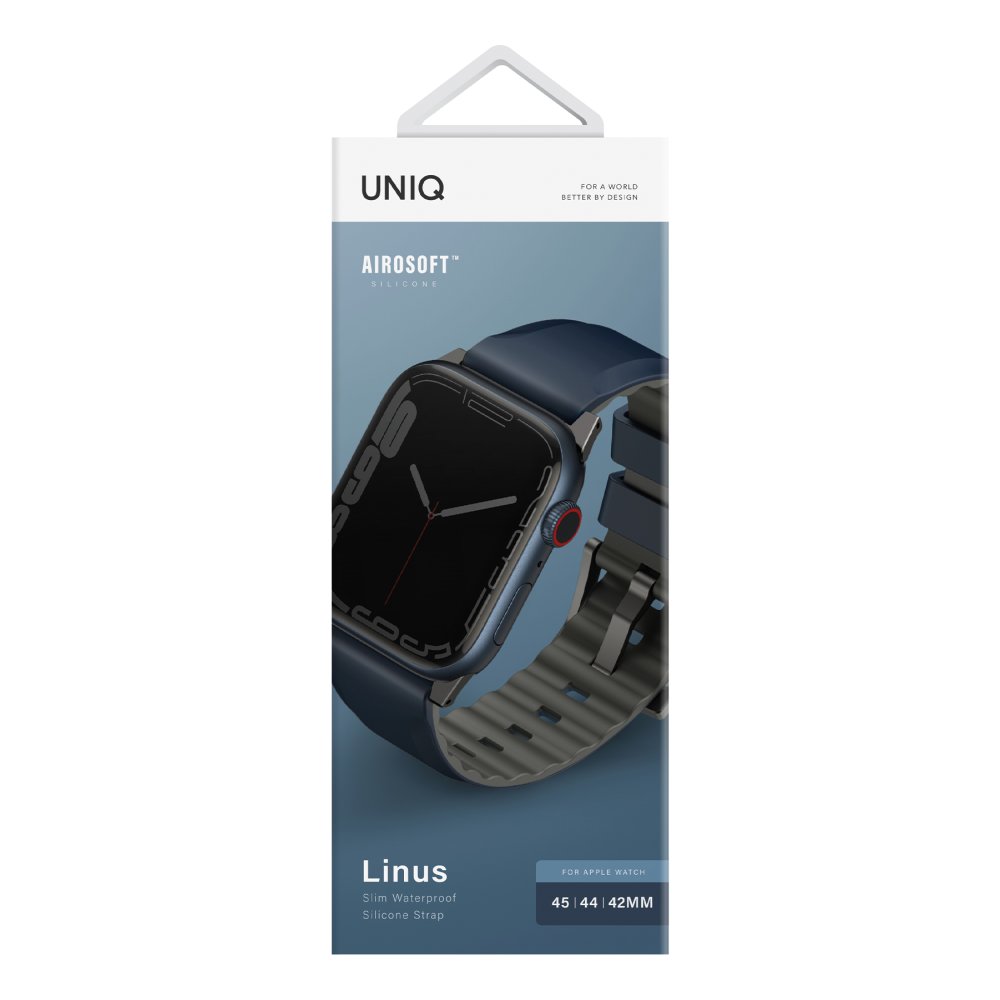 Uniq Watch 42mm Linus Airosoft Silikon Kılıf - Lacivert