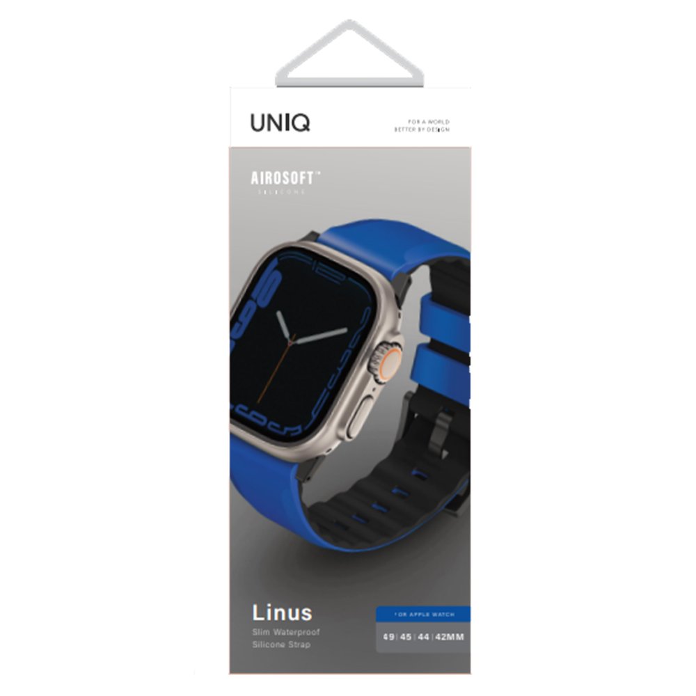 Uniq Watch 42mm Linus Airosoft Silikon Kılıf - Mavi