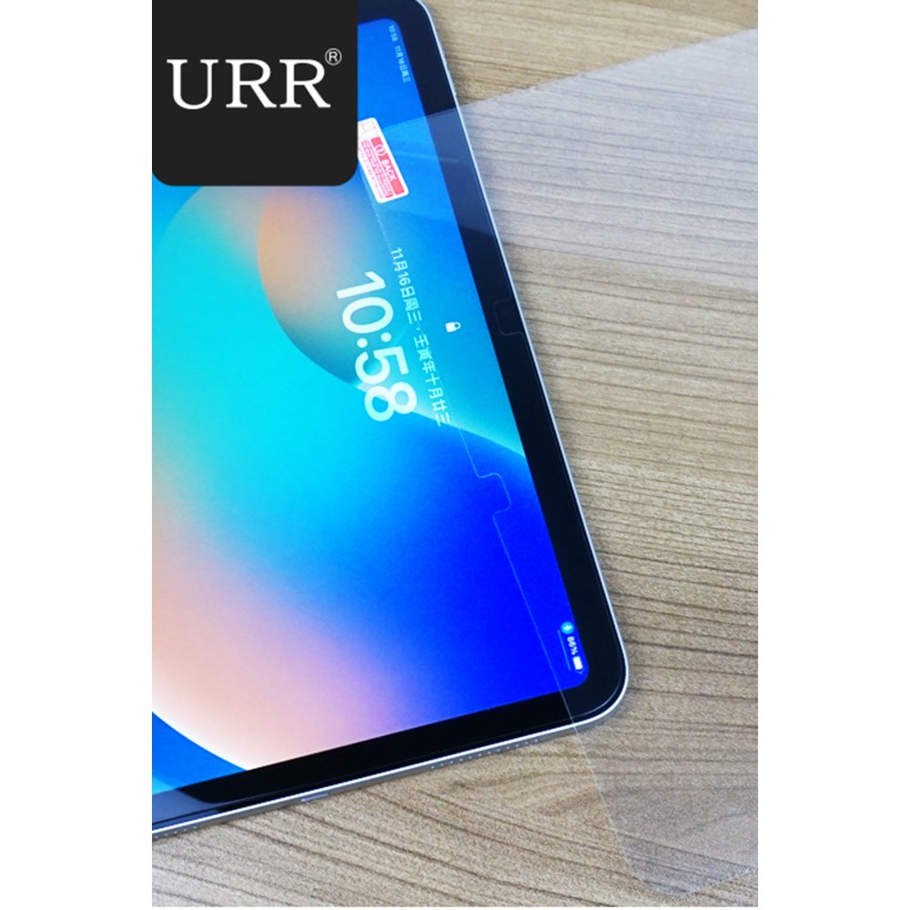 URR iPad 10.2 (9.nesil) Ultra HD Tablet Cam Ekran Koruyucu - Siyah