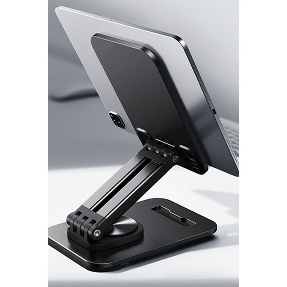 Yesido C183 360 Derece Ayarlanabilir Metal Tablet Standı - Siyah