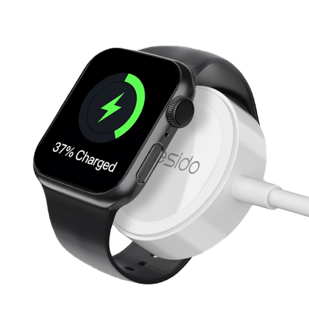 Yesido CA70 2in1 1.5M 2W Apple Watch Şarjı ve 2.4A Lightning Hızlı Şarj Kablosu - Beyaz