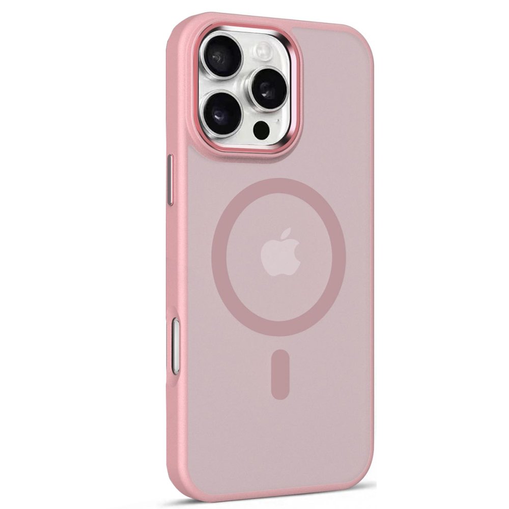 Yesido iPhone 16 Pro Max PC13 Tazz Magsafe Kapak - Pembe