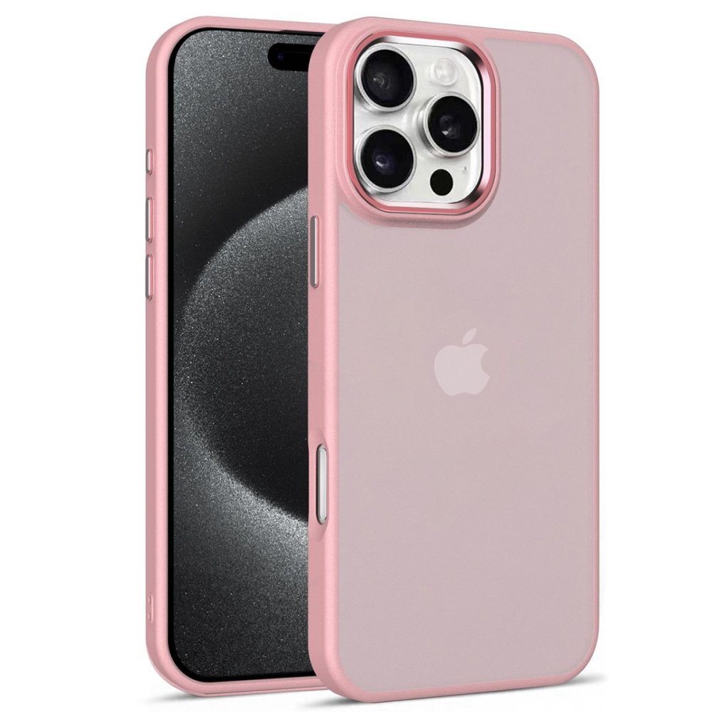 Yesido iPhone 16 Pro PC14 Sorti Kapak - Pembe