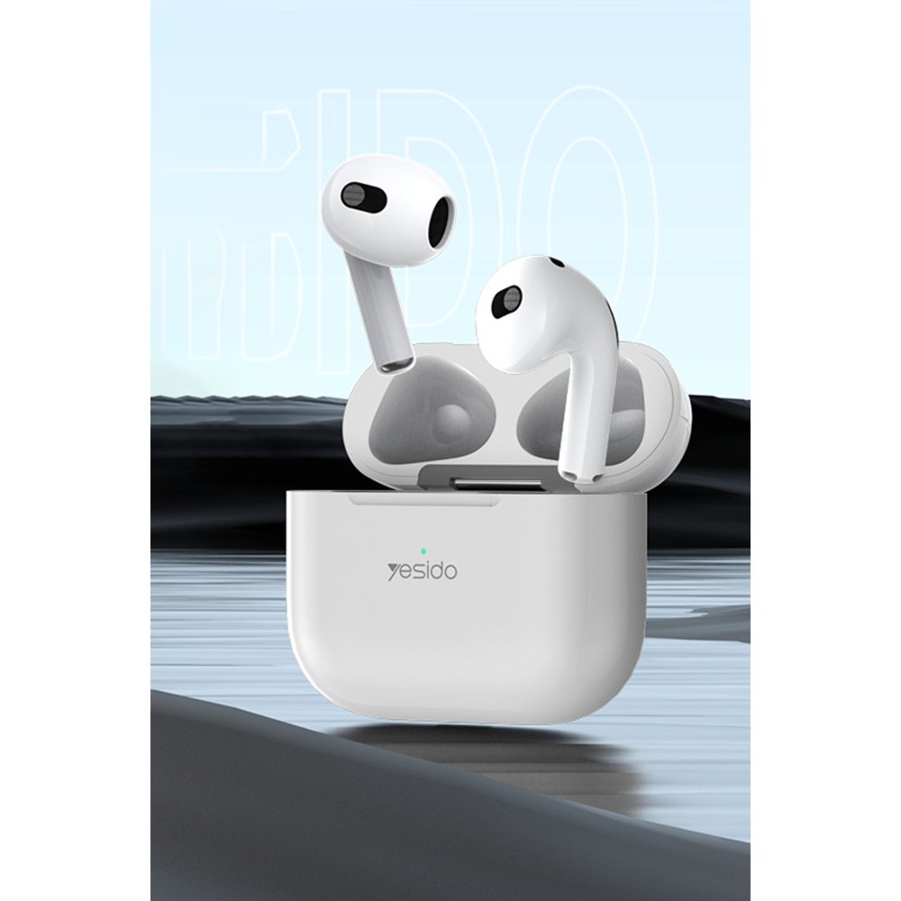 Yesido JB22 BT 5.3 TWS Kablosuz Airpods Kulaklık - Beyaz