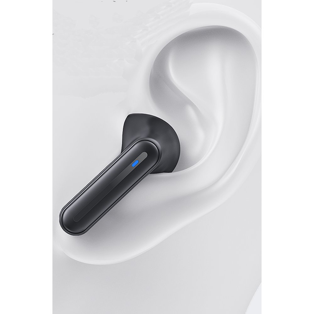 Yesido TWS19 Aktif Gürültü Engelleyici Özellikli Dijital Şarj Göstergeli BT 5.3 Kablosuz Airpods Kulaklık - Beyaz