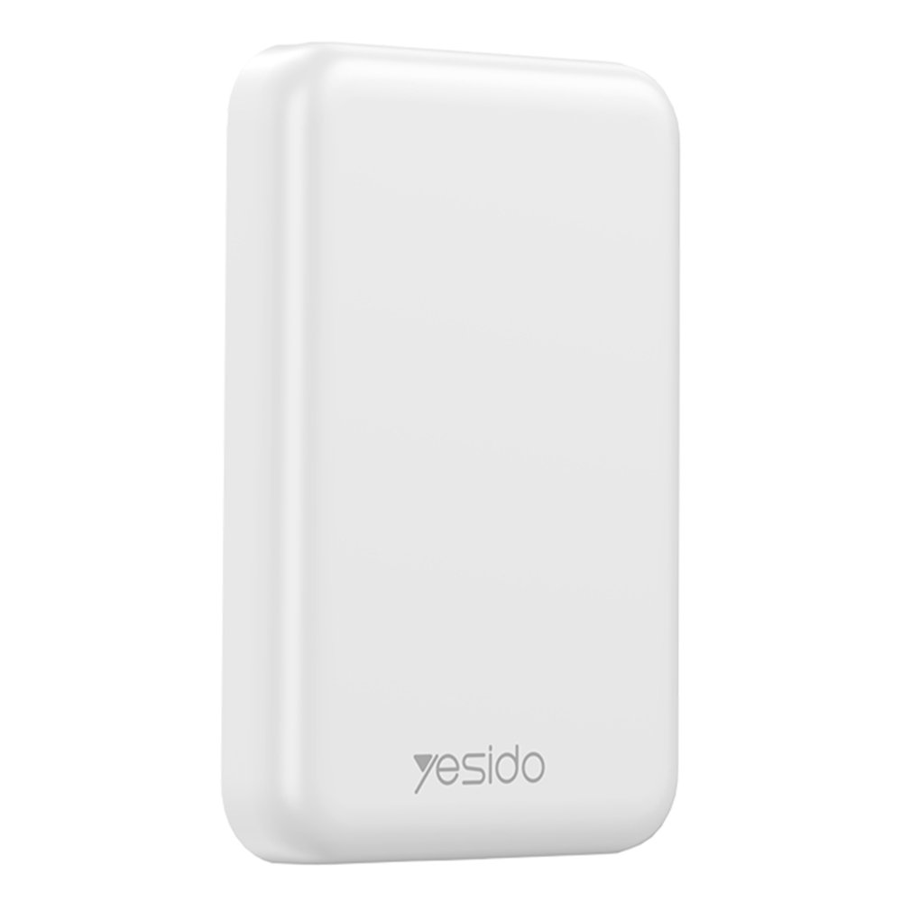 Yesido YP29 5.000 mAh Kablosuz Şarjlı Magsafe Powerbank - Beyaz