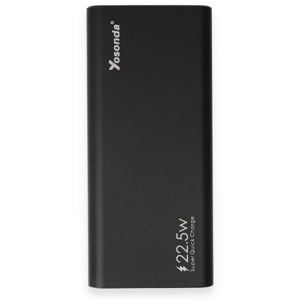 Yosonda A51 20.000 mAh Powerbank - Siyah