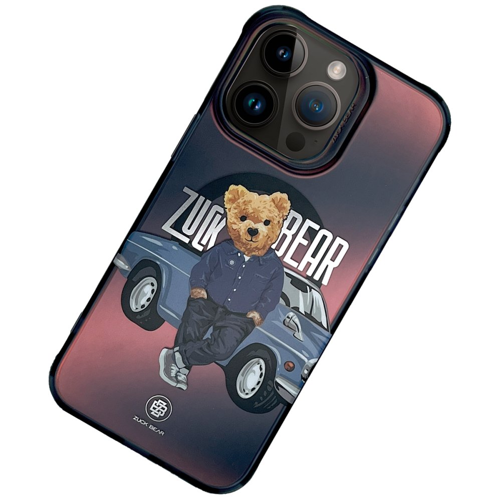 ZuckBear iPhone 15 Pro California Cool Magsafe Kapak - Car