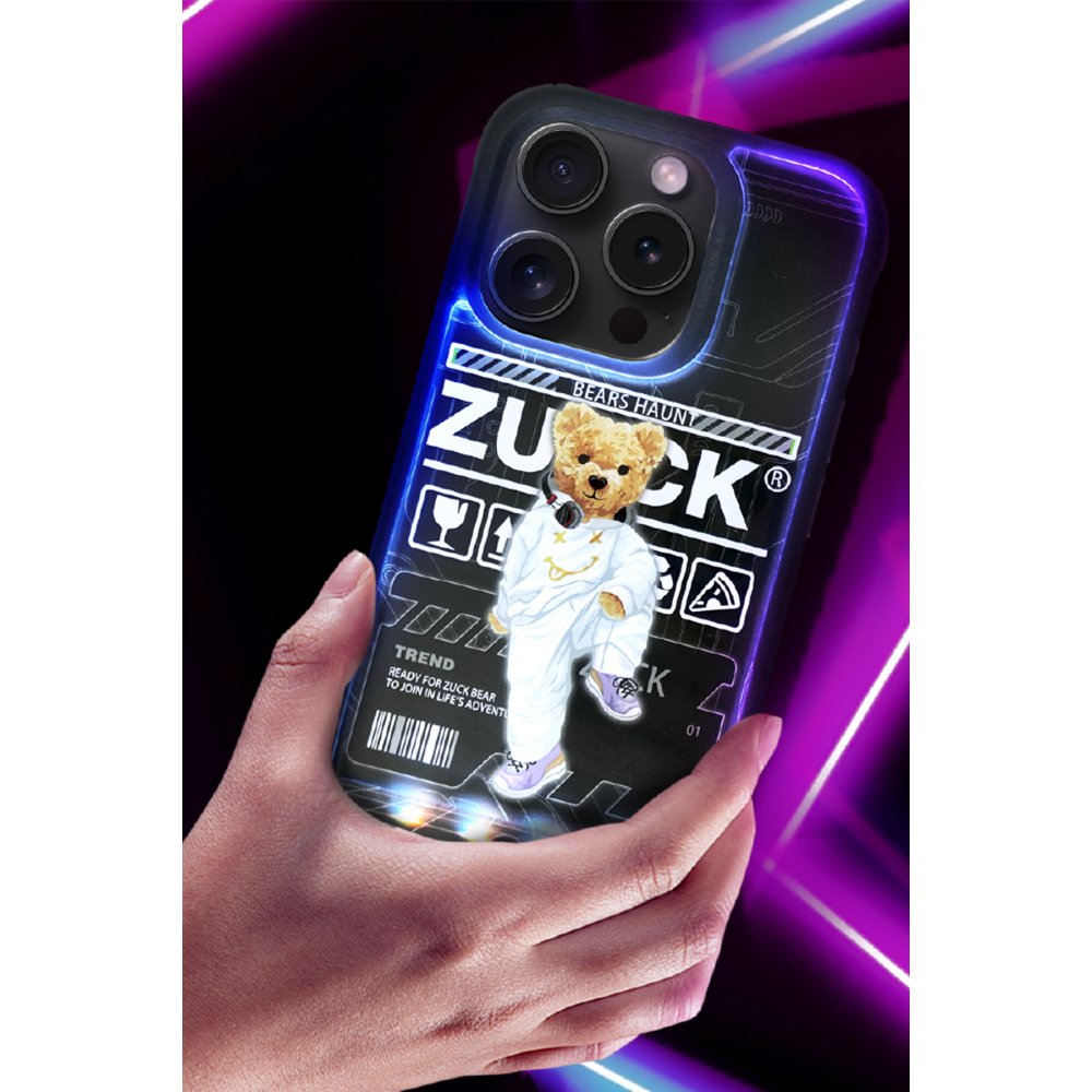 ZuckBear iPhone 15 Pro Colby Light Kapak - Energy