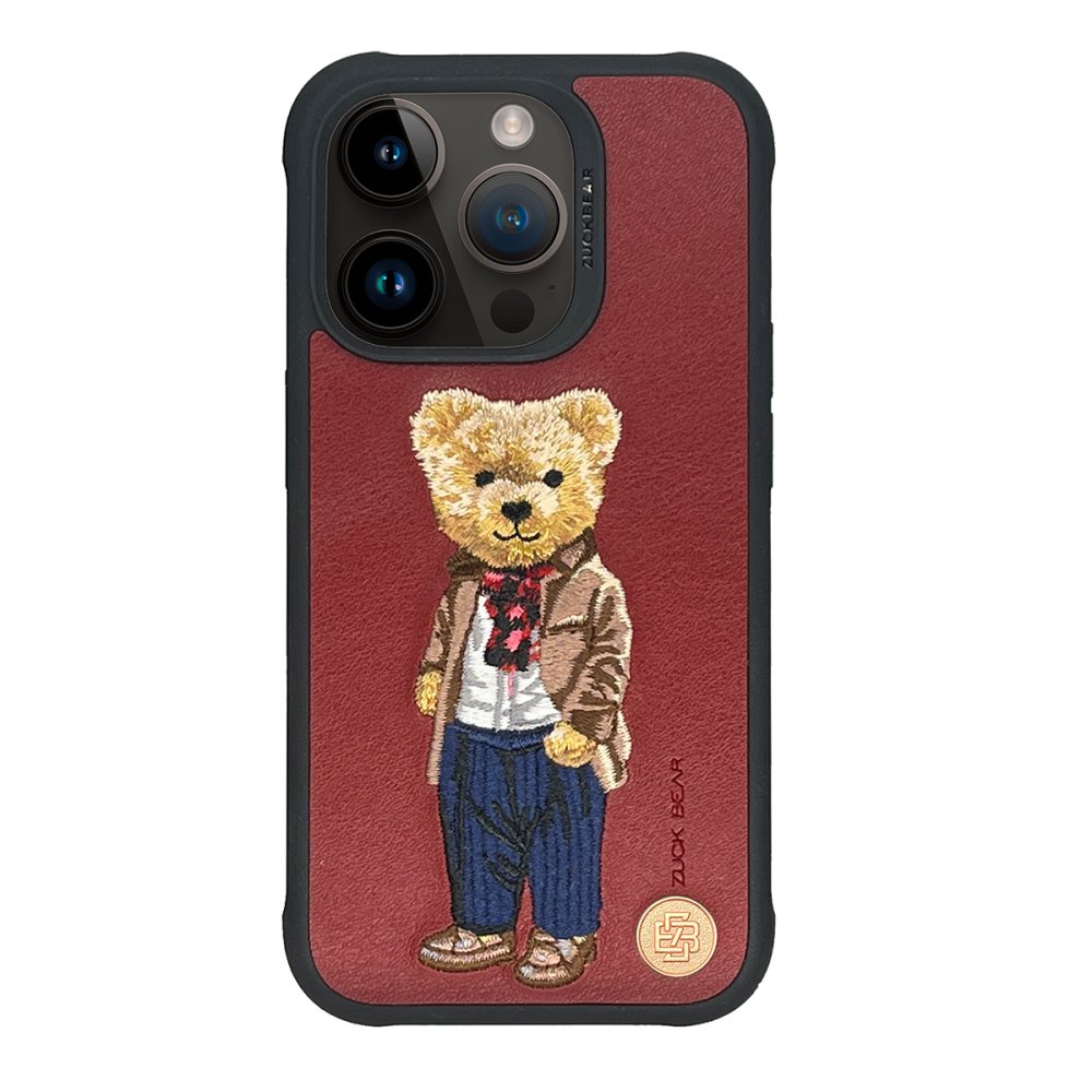 ZuckBear iPhone 15 Pro London Classic Kapak - Chelsea Swish