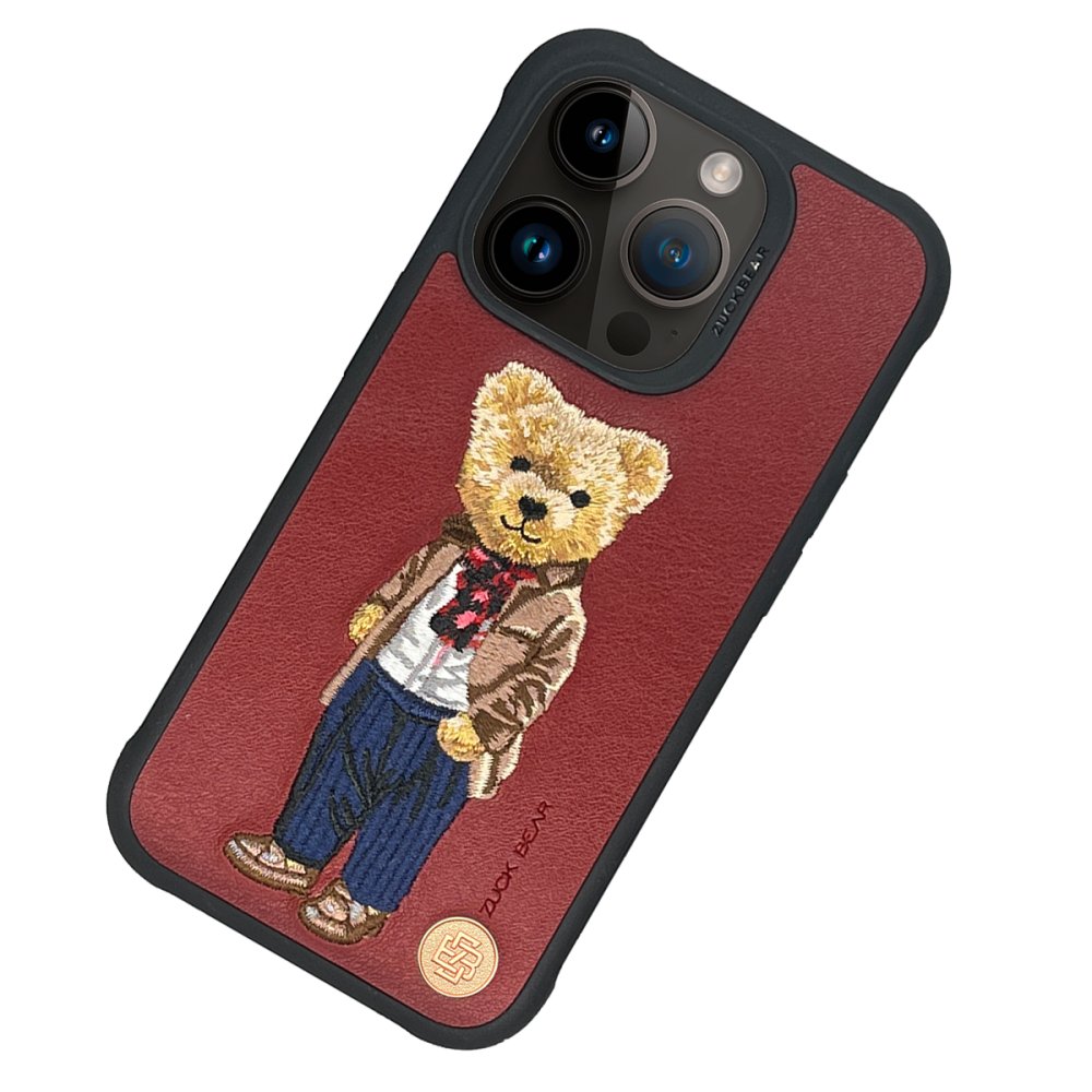 ZuckBear iPhone 15 Pro London Classic Kapak - Chelsea Swish