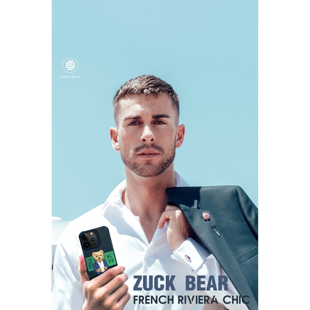 ZuckBear iPhone 15 Pro Max French Riviera Chic Kapak - Cannes Breeze