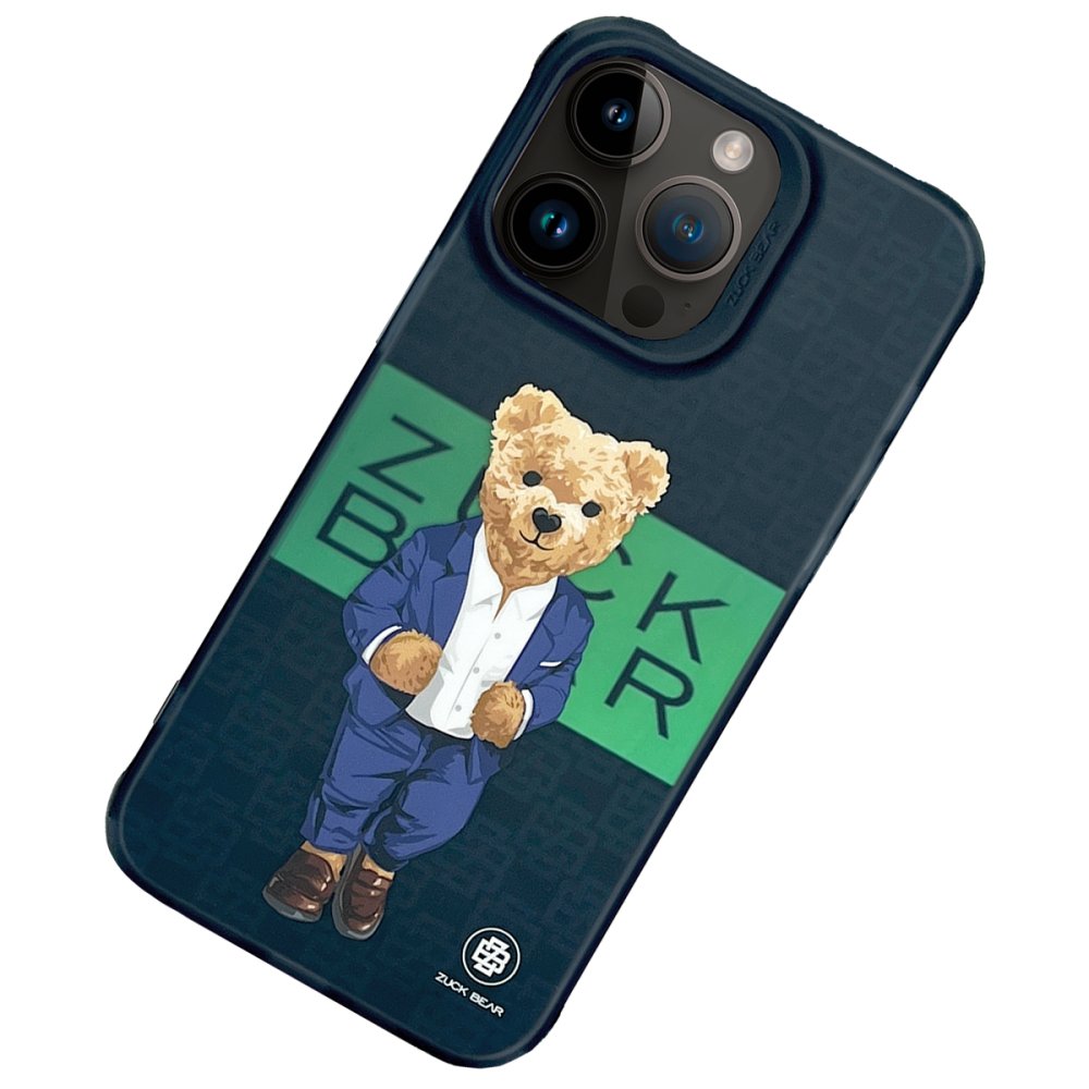 ZuckBear iPhone 15 Pro Max French Riviera Chic Kapak - Saint-Tropez Shimm