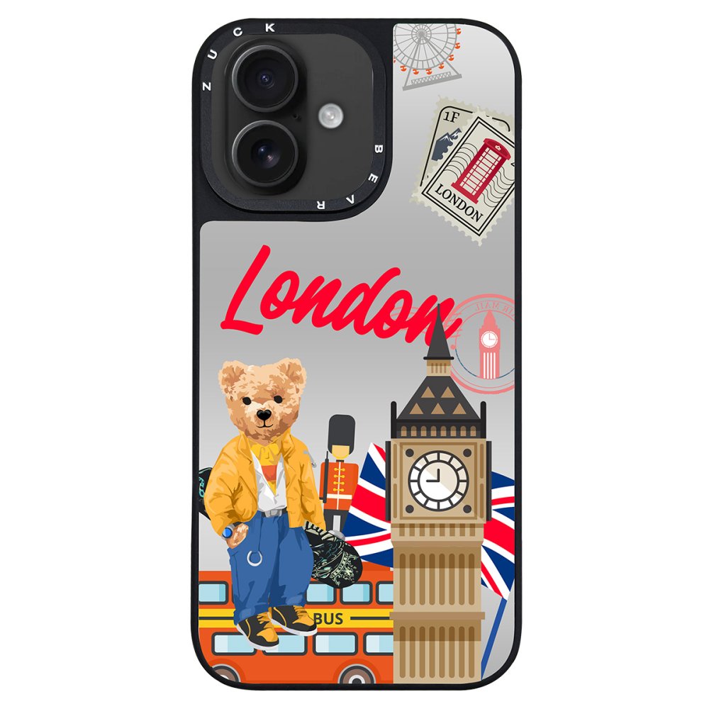 ZuckBear iPhone 16 Benard Mirror Magsafe Kapak - London