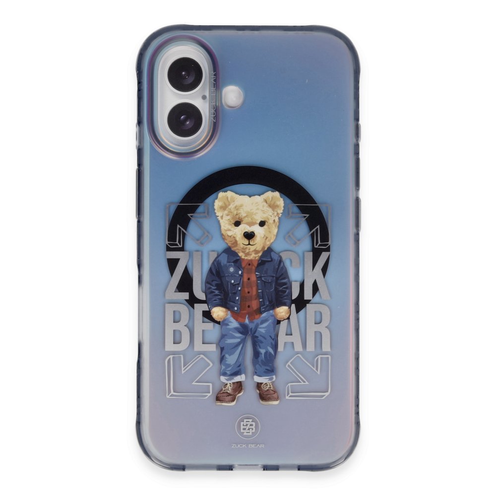 ZuckBear iPhone 16 California Cool Magsafe Kapak - Shirt