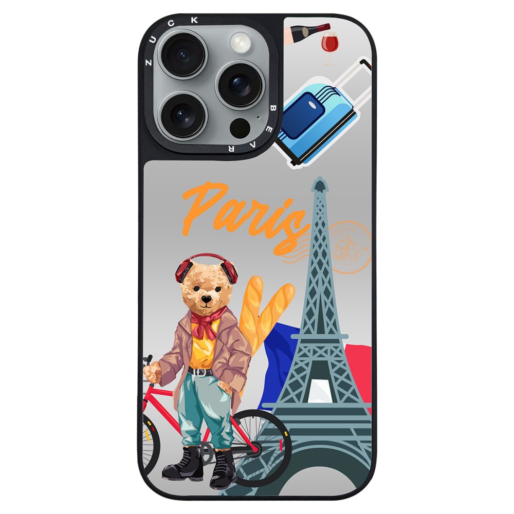 ZuckBear iPhone 16 Pro Max Benard Mirror Magsafe Kapak - Paris